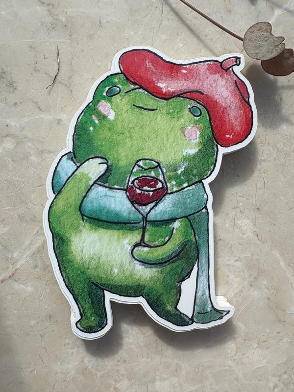 Frog With Wine