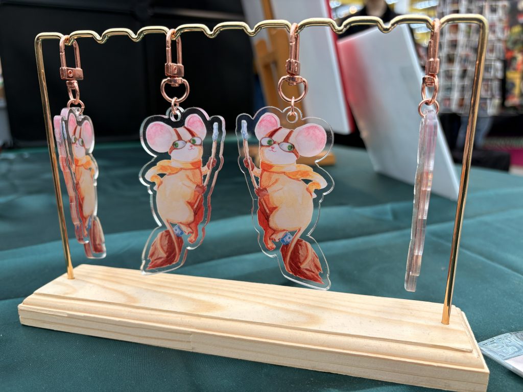 Acrylic Keychain Mouse